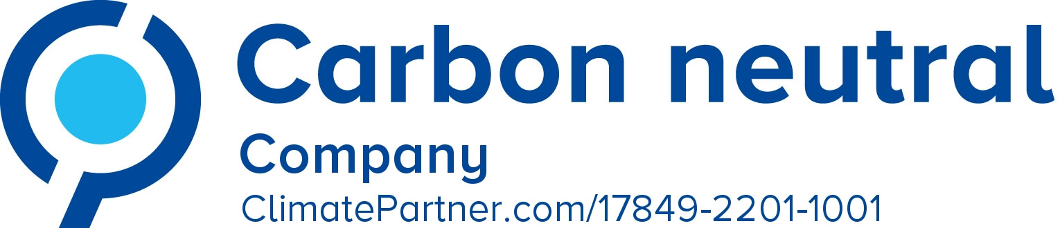 The Berkeley Partnership's membership logo for Climate Partner to symbolise its carbon neutral status