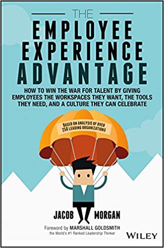 Front cover of the book The Employee Experience Advantage by Jacob Morgan.